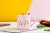 Romantic Peach Heart Noble Network Red Live Broadcast Popular Ceramic Cup Gift Cup Teacup Water Cup Cup with Cover