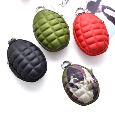 Large Capacity Key Case Women's Korean-Style Mini Cute Creative Coin Purse Simple Multi-Functional Car Key Case Men