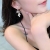 South Korea Dongdaemun Earrings Female S925 Silver needle senior sense of temperament Web celebrity Prosthesis Long Tassel Drop-tide