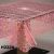 South American PVC Crystal Tablecloth for export