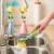 Y31-1021 Marvelous Pot Cleaning Accessories Dish Brush Not Hurt Pot Oil-Free with Handle Long-Handled Brush Pot Cleaning Kitchen Cleaning Brush