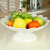 Foreign Trade Plastic bowlmelamine lace Applique Fruit plate Creative Tableware Melon seeds peanut fruit plate wholesale
