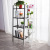 Kitchen storage rack toilet simple bedroom space saving shelving balcony floor multi-layer storage shelf