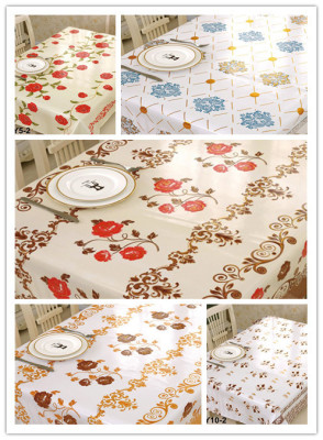 New best-selling PVC transparent printed Tablecloth exported to South America Tablecloth all kinds of Patterns and specifications