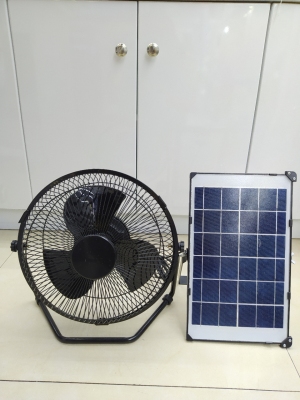 Souhui Solar Fan Solar Desktop Little Fan Solar Charging Fan