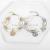 Ocean series natural seashells metal shells mixed with anklets female European and American beaches holiday foot chain
