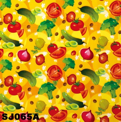 PVC Tablecloth Factory Wholesale Custom size Fruit pattern super penetrating material