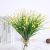 Spring flowers/simulated flowers/artificial plastic flowers small bunch of artificial flowers/simulated green plants home restaurant decorative flowers