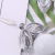 Korean Temperamental Fairy Crystal Opal Earrings Personalized Stud Earrings Women's All-Match Long Pearl Eardrops Factory Direct Sales