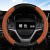 Carbon Fiber leather Steering wheel cover