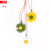 2020 New Necklace Daisy Necklace Multicolor Daisy Necklace Factory Direct Sales Wholesale Necklace Earrings Clavicle Chain