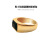 2020 New Men 'S Ring Titanium Steel Men 'S Ring Single Index Finger Vintage Gold Ring Factory Direct Sales Wholesale