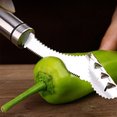 304 stainless steel pepper cutter creative kitchen supplies multi - functional gadgets
