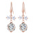 Korean Silver Needle Pearl Zircon Earrings Long Tassel Earrings Temperamental Simple Sweet All-Match Fashion Accessories
