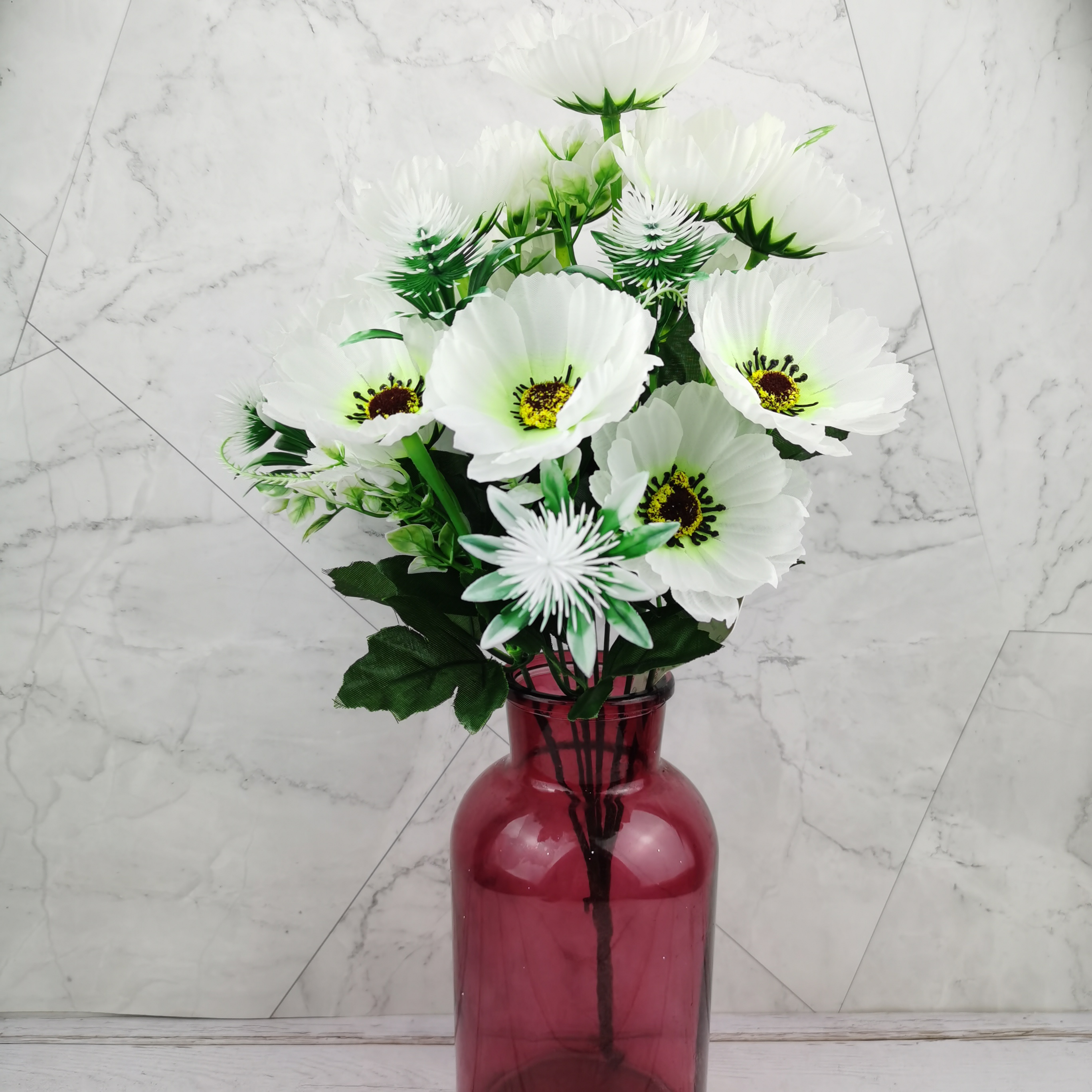 厂家批发热销10头樱花外贸内销仿真花直销拿货爆款