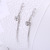 Internet Influencer Earrings Temperamental Tassels Simple Long Pendant Personality All-Match Ear Line Frosty Style Stud Earrings Factory Direct Sales