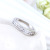 Artificial Zircon Ring Original Handmade Ring Fresh Simple Zircon Couple Ring Factory Wholesale