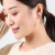 Bow Tie Elegant Slimming Artificial Zircon Stud Earrings for Women New Trendy Personality All-Match Internet Celebrity Water Drop Fashion Eardrops Earrings