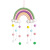 INS Decoration Ins Style Home Children's Room Decoration Pendant Hand-Woven Cloud Rainbow Hanging Decoration and Wall Decoration Pendant