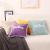 Nordic Ins wind cross-border hair bulb lace with Bulbose pillow Wholesale Solid-color sofa cushion pillow Case