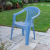 Factory direct sale of thick plastic garden leisure chair Snack Stand chair