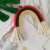 INS Decoration Nordic Style Home Children's Room Decoration Pendant Hand-Woven Rainbow Hanging Decoration and Wall Decoration Hanging Ornament Large