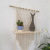 INS Tapestry Rack Hand-Woven Nordic Bohemian DIY Wall Storage Rack Cotton Thread Tapestry Finished Product