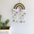 INS Decoration Ins Style Home Children's Room Decoration Pendant Hand-Woven Cloud Rainbow Hanging Decoration and Wall Decoration Pendant