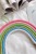 INS Decoration Nordic Style Home Children's Room Decoration Pendant Hand-Woven Rainbow Hanging Wall Hanging Ornament Extra Large