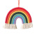 INS Decoration Ins Style Home Children's Room Decoration Pendant Hand-Woven Rainbow Hanging Decoration and Wall Decoration Hanging Ornaments 7 Pieces