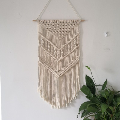 Hot Sale Hand-Woven Tapestry Bohemian Living Room Bedroom Hotel Homestay Model Room Wall Hanging Macrame