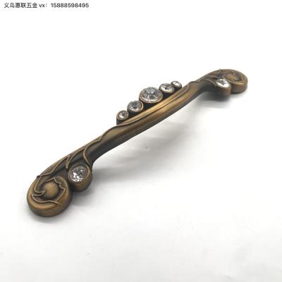 Factory Direct Sales New Chinese Style Glossy Handle Cabinet Wardrobe Hardware Cabinet Door Drawer Furniture Handle