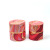 High-end metal paper Bronzed select bucket gift box cylinder packing box two-piece set of round colorful flower bucket boxes