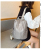 Oxford Cloth Backpack Women's Bag New Trendy Korean Style Versatile Fashion Burglar Mesh Red Same Canvas Schoolbag Casual Back