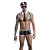 JSY High-End Sexy Lingerie Men's Uniform Instructor Role Passion Seductive Coquettish Sexy Wild Shorts Suit