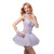 High-End Sexy Lingerie Set Sexy See-through Mesh Wedding Dress Ball Princess Role Lace Suspender Dress