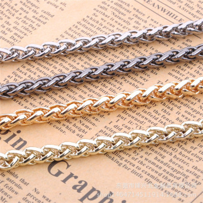 Metal accessories of fashionable cases and bags gold plated without rust hardwear chain lantern chain handbag accessories
