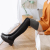 Web celebrity matching color over the knee socks female autumn winter black gray high spring thread long tubeKorean slim