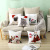 Christmas cotton and hemp pillow Cover Wholesale Headrest cover cross-border sofa cushion Cover