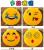 New QQ Emoji Pillow Plush Toy Smiley Face Pillow Seat Cushions Children's Toy Activity Gift Factory Wholesale