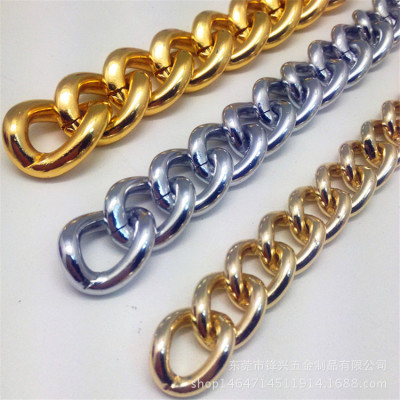 Most amorous fashion decorative aluminum chain hardware bag chain shoulder chain fashion case bag accessories