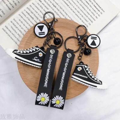 PVC key chain Canvas Shoes Web Celebrity new bag Pendant