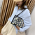 Wholesale Fashion PVC Transparent Composite Bags Women's Bag New Korean Fashion Little Daisy Shoulder Messenger Bag Popular