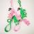 Small Frog PVC key chain multicolor Cartoon Bag Accessories