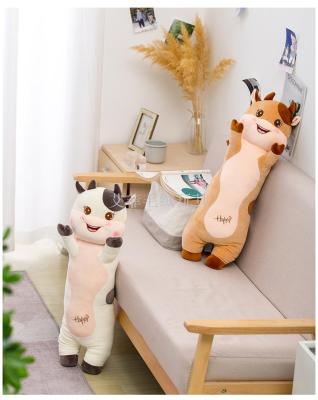 Cute cow pillow soft cow doll cuddle pillow stuffed toy