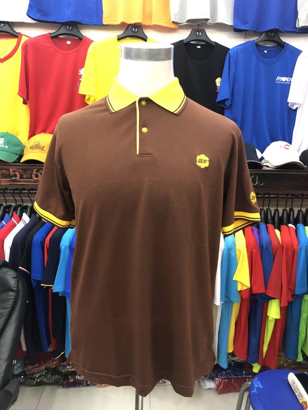 定制文化衫纯棉翻领POLO衫定做工装工作服短袖广告衫T恤印字LOGO