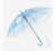 Japanese long handle Trans Web Celebrity Small Fresh students and children Transparent umbrella LOGO Customization