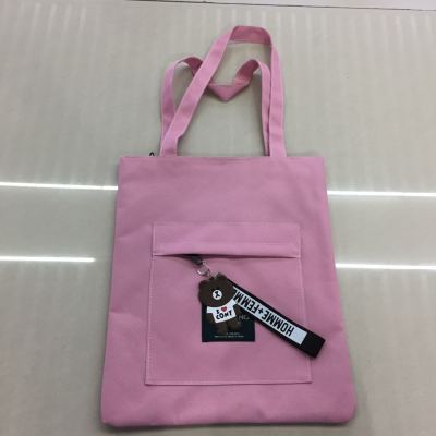 Factory Direct Sales Handbag Large Capacity Zipper Student Tote Bag Training Conference Information Kit Can Also Be Customized by Sample