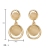 S925 Silver needle Exquisite opal nail female New Korean version of simple temperament Sen super fairy small earring