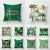 Nordic Wind tropical plant linen pillow Cases household fabric sofa car cushion cover Wholesale custom